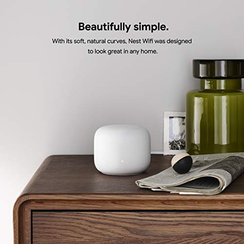 Mesh WiFi System Router, 2200 Sq Ft Coverage S98414