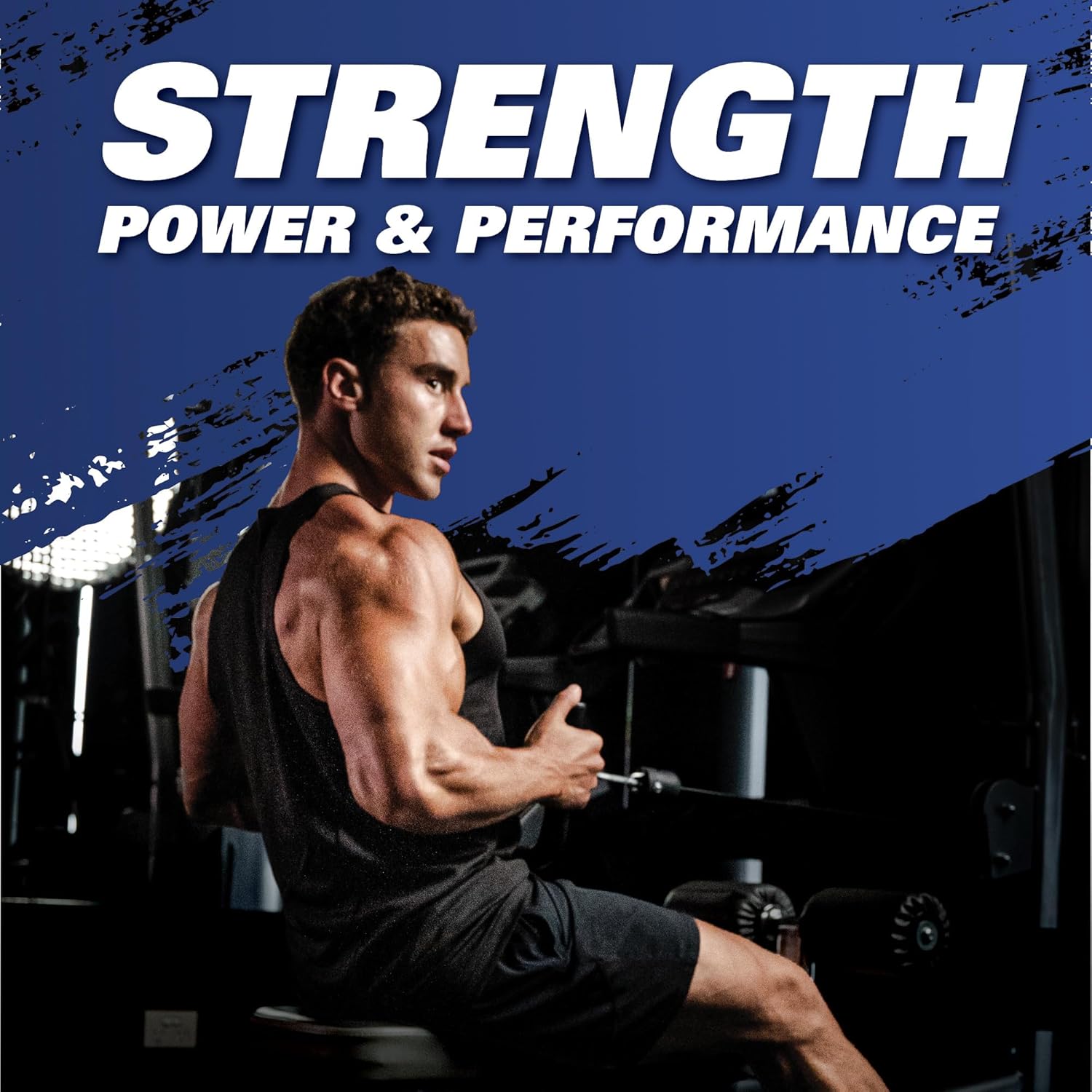 Creatine Monohydrate Powder for Muscle Growth, Unflavored, 100 Servings J6984