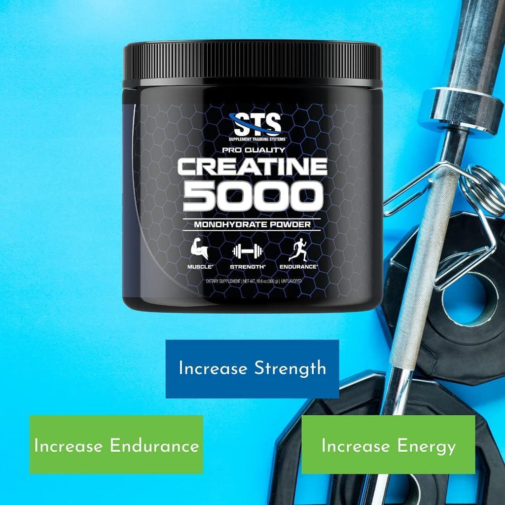 Creatine Monohydrate Powder, Pre-Workout & Post-Workout, 60 Servings X36035