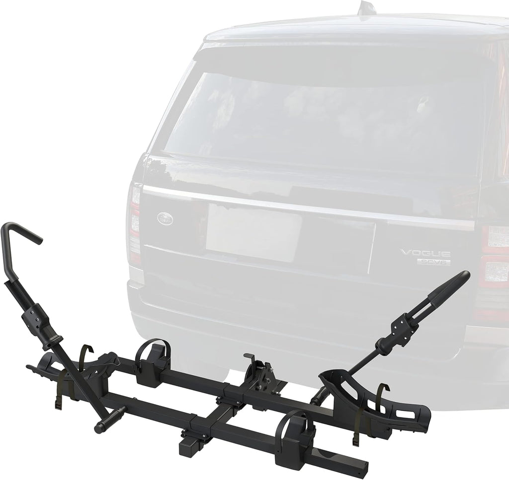 2-Bike Hitch Platform Rack for Standard, Fat Tire, Electric Bikes S827762
