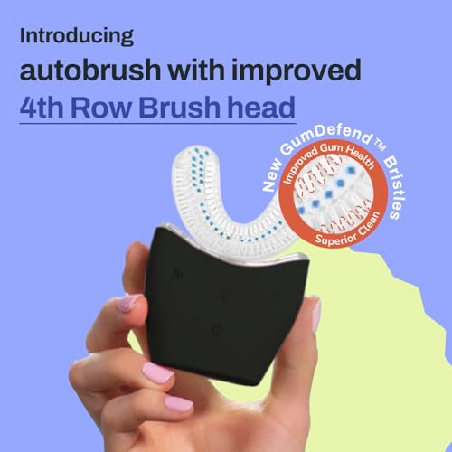 U Shaped Electric Toothbrush with 360° Nylon Bristles and 3 Cleaning Modes Y294