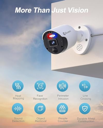 4K Security Camera System, 8 Channel DVR with 2TB, Indoor/Outdoor Wired Bullet Cameras N5933