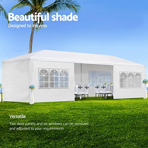 Outdoor Gazebo Tent 10x20 with Removable Sidewalls, Waterproof Canopy for Patio Garden Events I729482
