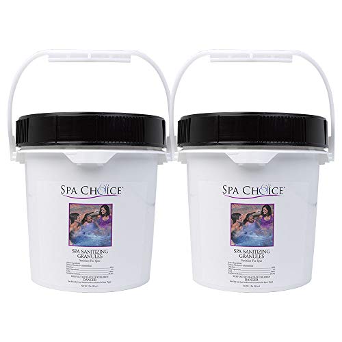 SpaChoice 472-3-5081 Spa Chlorine Granules for Hot Tub, 5-Pounds