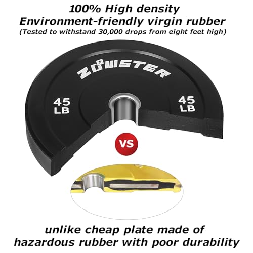 Olympic Bumper Weight Plate with Steel Insert T110