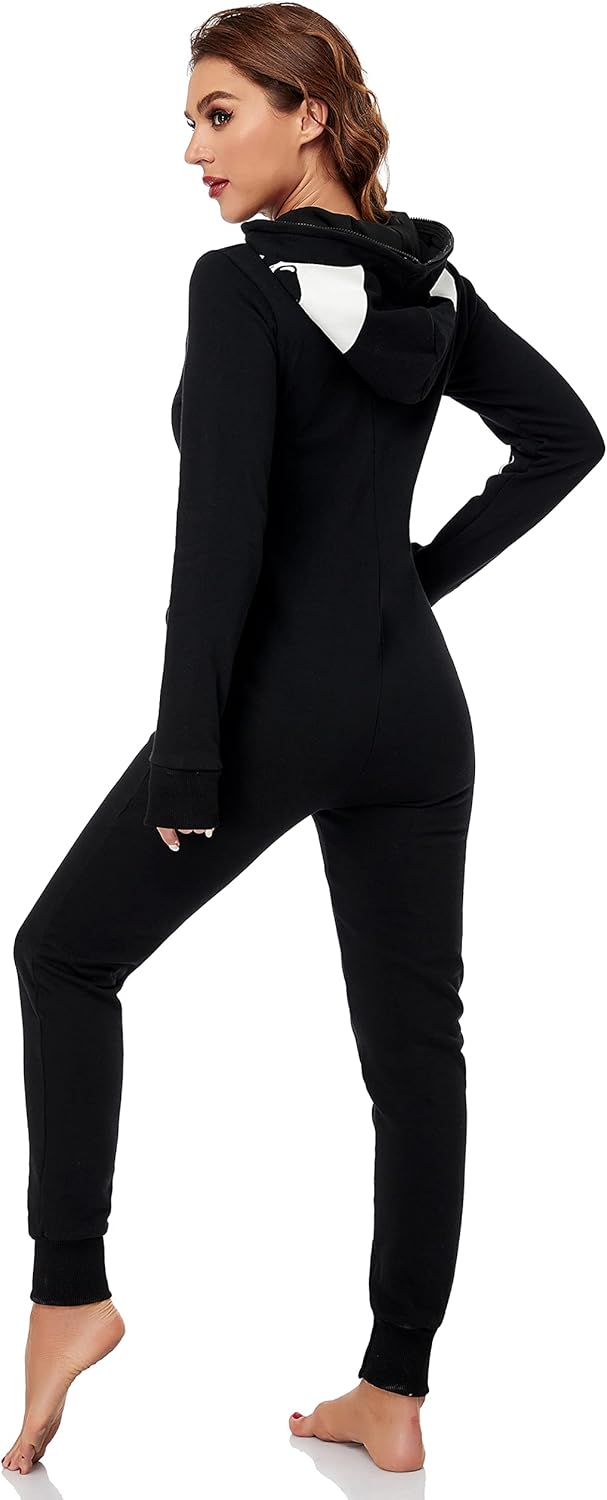 Glow in the Dark Skeleton Halloween Onesie Pajama N3075