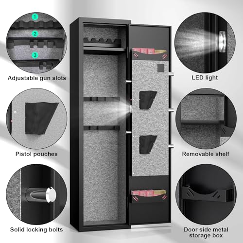 Quick Access Gun Safe for Rifles and Pistols P2391
