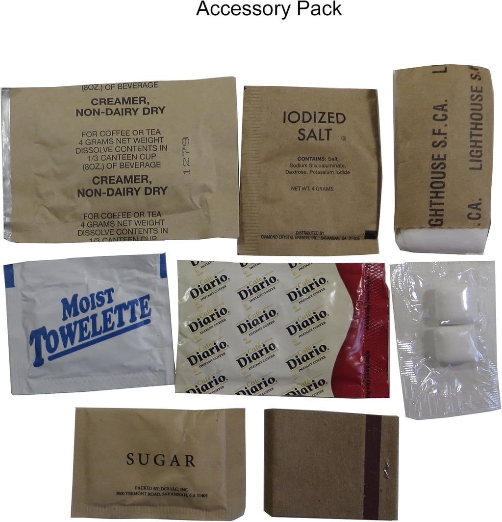 MREs Meals Ready-to-Eat Assorted Flavor F17708