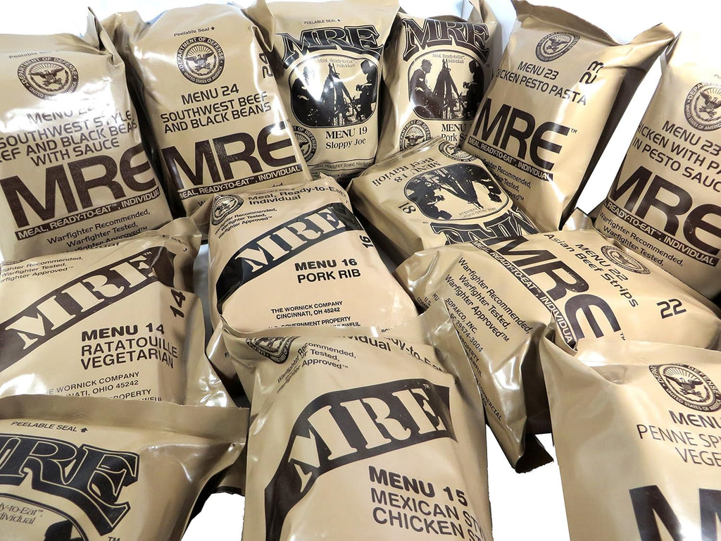 MREs Meals Ready-to-Eat Assorted Flavor F17708