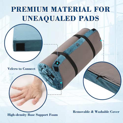 Foam Camping Mattress Roll Up Sleeping Pad with Cover T631867