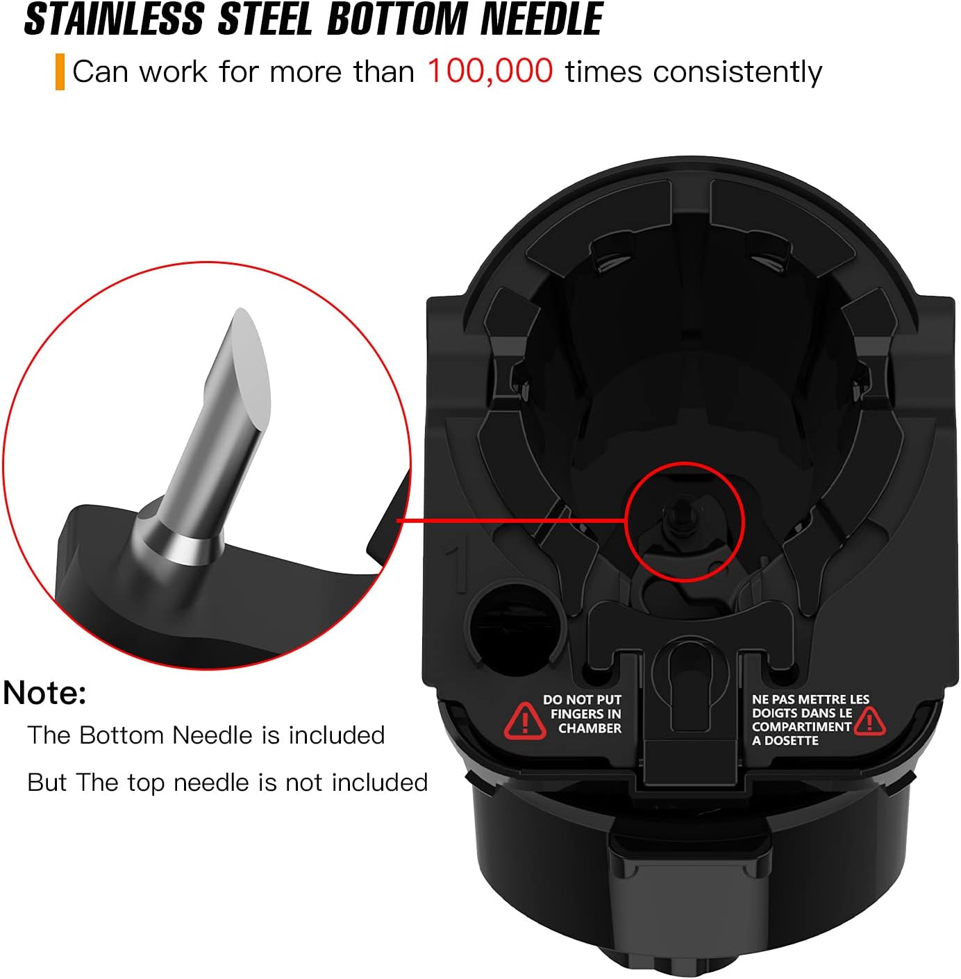 Replacement Coffee Pod Holder Needle Assembly for Keurig 2.0 Z447315