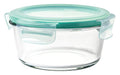 OXO Good Grips 2 Cup Smart Seal Glass Round Food Storage Container, Clear, 1 Count (Pack of 1)