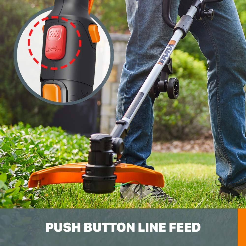 Cordless String Trimmer & Wheeled Edger, 13-Inch, Tool Only E226473