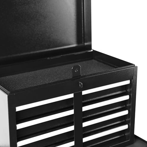 5-Drawer Rolling Tool Chest with Detachable Top Tool Box and Lockable Wheels M981052