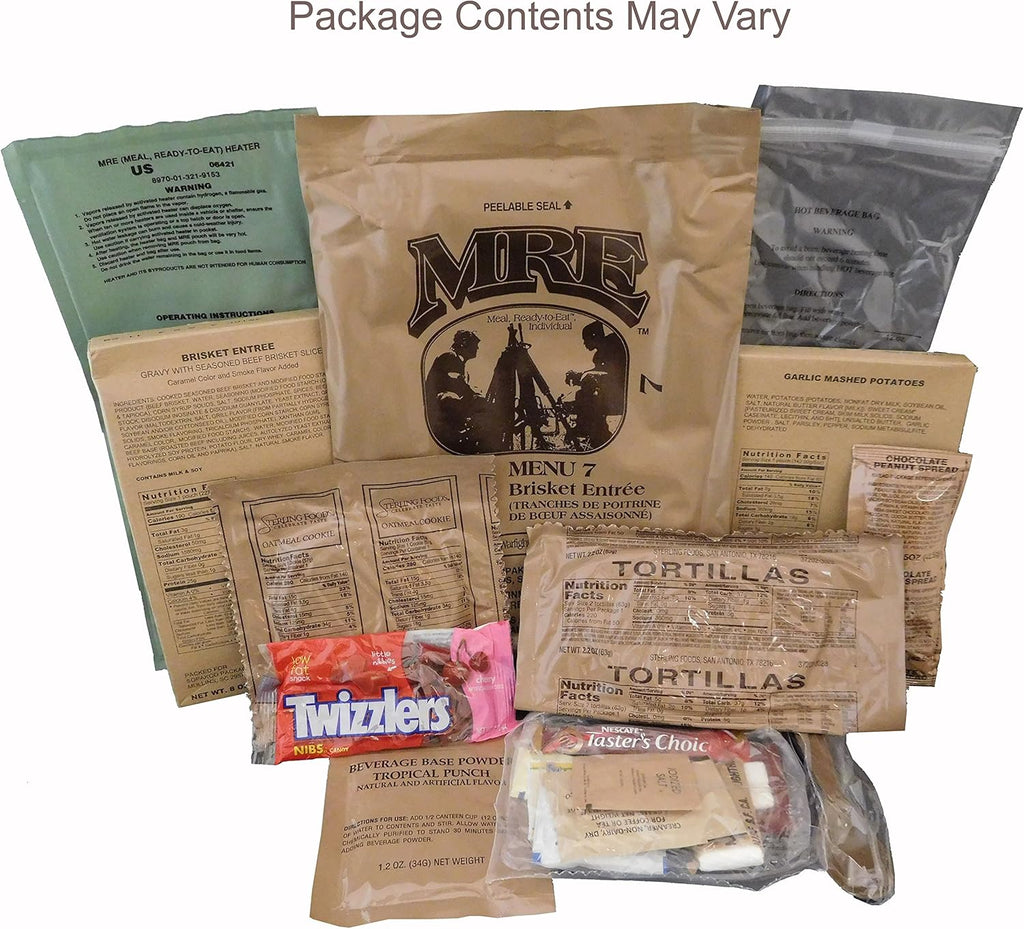 MREs Meals Ready-to-Eat Assorted Flavor F17708