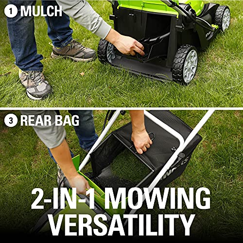 Corded Electric Lawn Mower 17-Inch 10 Amp N132