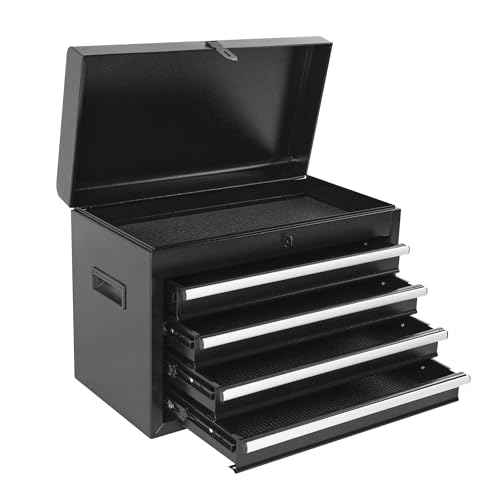 5-Drawer Rolling Tool Chest with Detachable Top Tool Box and Lockable Wheels M981052