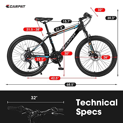 Mountain Bike 21 Speeds with Mechanical Disc Brakes G555
