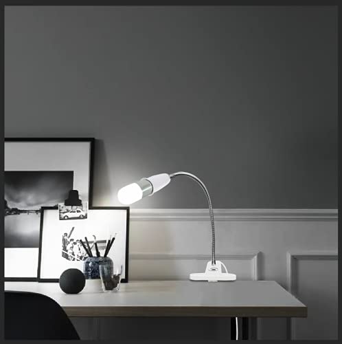 Clip-On Lamp Socket with Switch, 2-Pack, E26/E27 K532