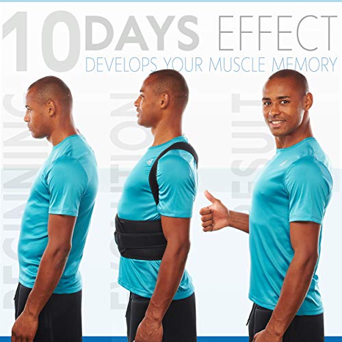 Adjustable Posture Corrector for Upper and Lower Back Pain Relief W321