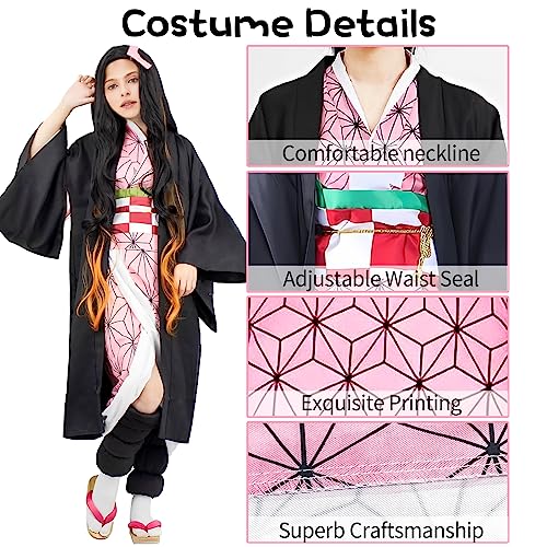 Anime Cosplay Kimono Outfit for Adults W63203