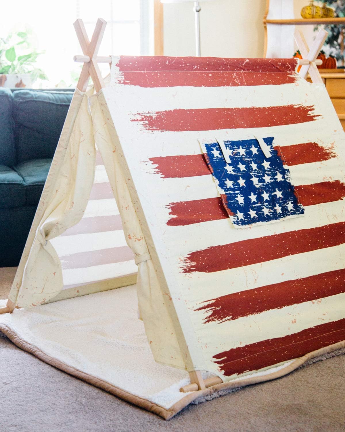 A-Frame Play Tent for Kids L43439