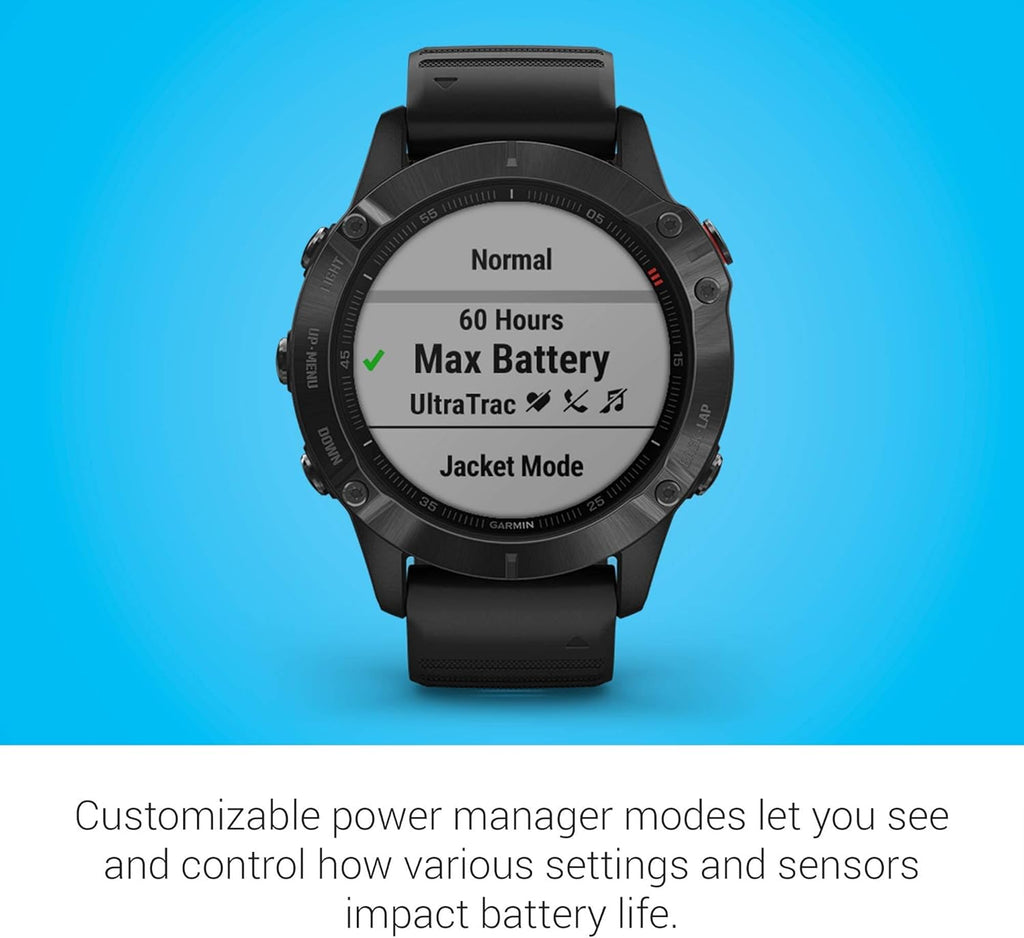 Multisport GPS Watch with Mapping and Music, Black (Renewed) K871848