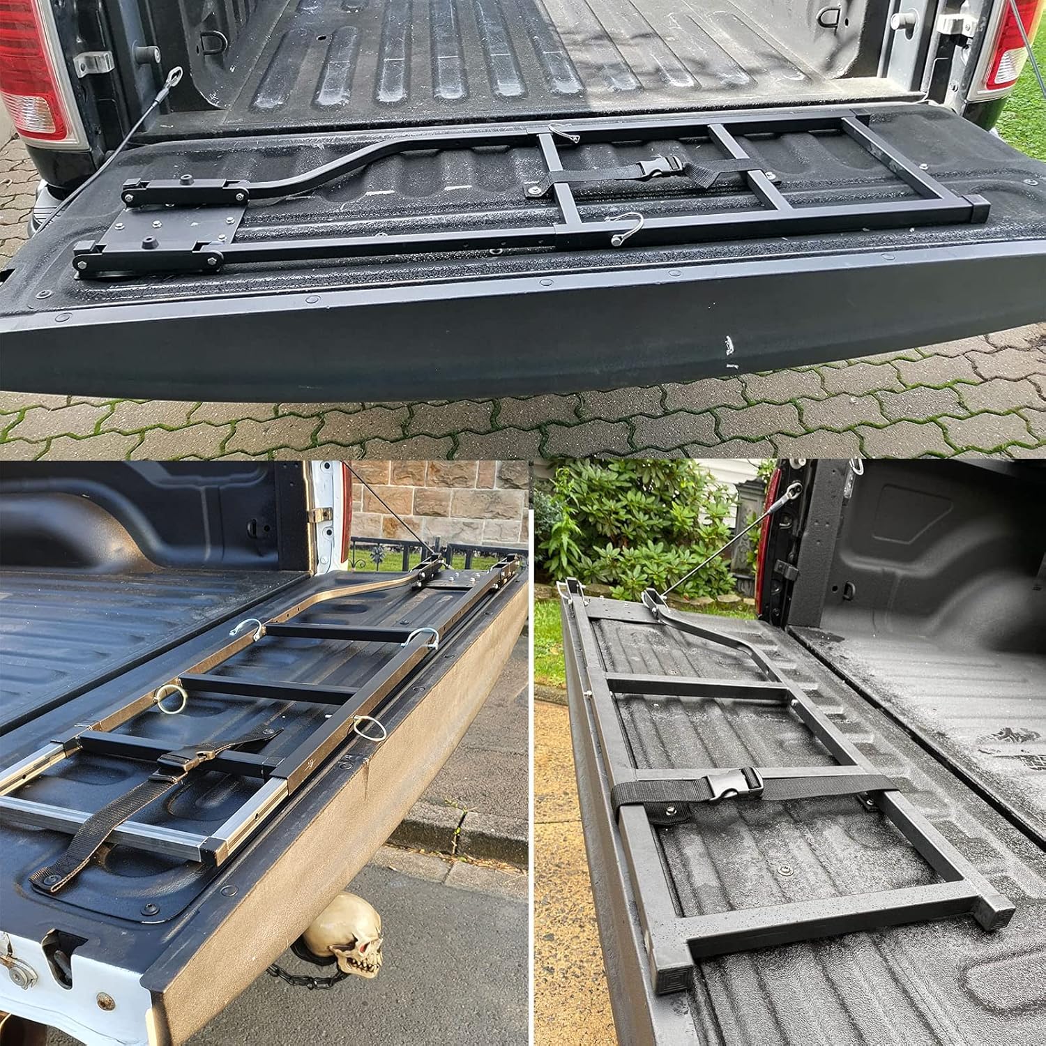 Tailgate Ladder Pickup Truck Accessories with Stainless Steel Screws K997900