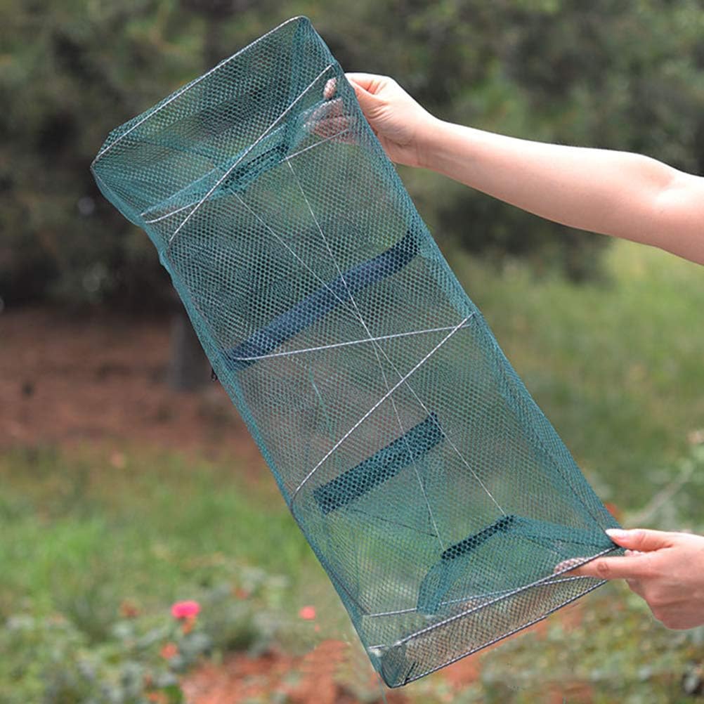 Collapsible Fishing Trap Net for Fish Shrimp Crab A7619