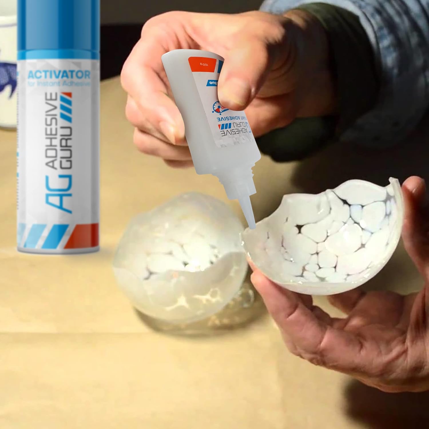 Cyanoacrylate Woodworking Glue with Activator W245714