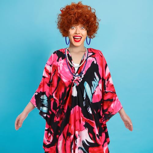Halloween Women Costume Set with Dress Wig and Accessories L36158