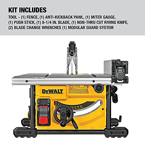 Table Saw, 8-1/4 Inch, 15 Amp I920850