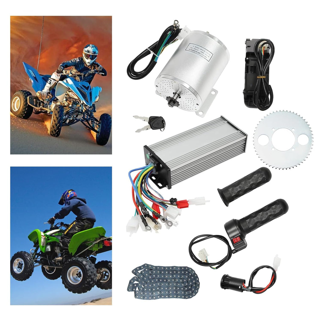 48-72V 3000W Brushless Motor Kit with Controller and Throttle for Electric Bike Conversion H671823