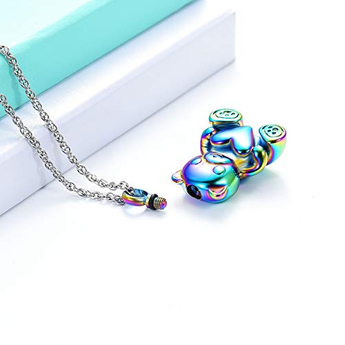 Heart Memorial Urn Locket Pendant Ashes Jewelry H68525