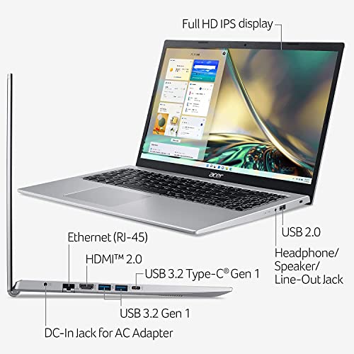 15.6" FHD Slim Laptop, 11th Gen Intel Core i3, 20GB RAM, 512GB SSD K4944