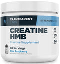 Transparent Labs Creatine HMB - Creatine Monohydrate Powder with HMB for Muscle Growth, Increased Strength, Enhanced Energy Output, and Improved Athletic Performance - 30 Servings, Unflavored
