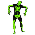 Morphsuits Adult Skeleton Costume Men, Mens Skeleton Costume Glow in Dark, Skeleton Adult Costume, Glow in Dark Skeleton
