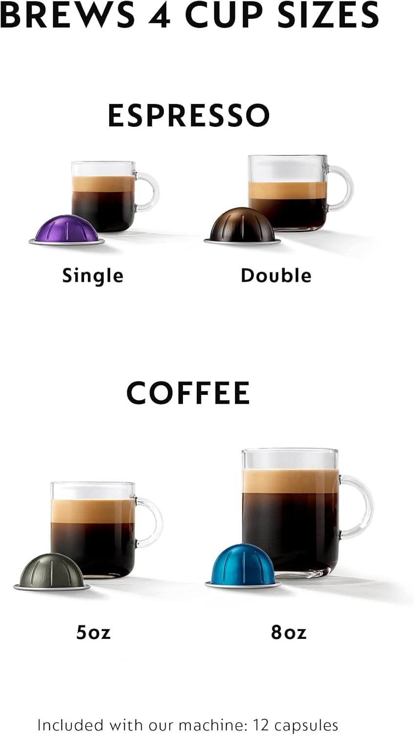Coffee and Espresso Maker, Black Matte Rose Gold Y61315