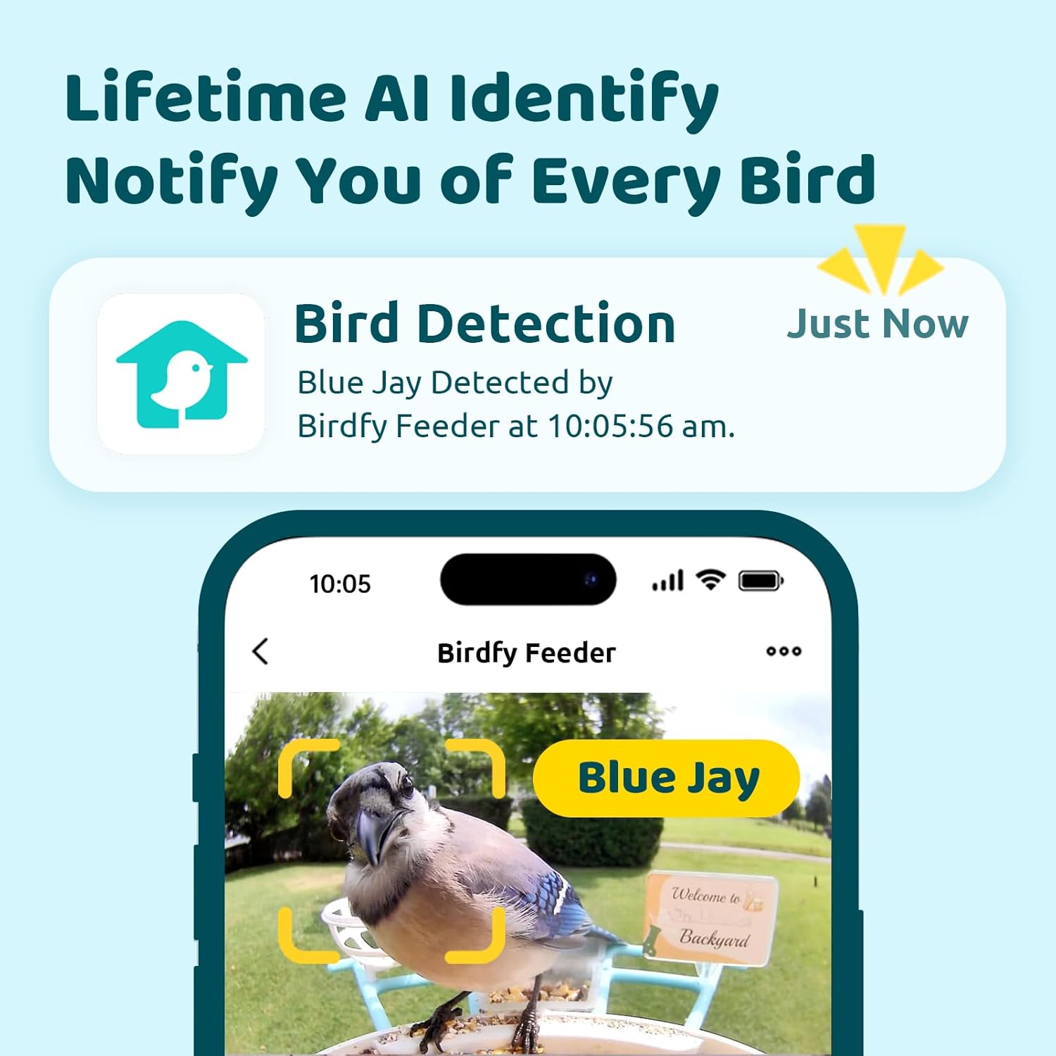 Smart Bird Feeder with Camera and Solar Panel B102406
