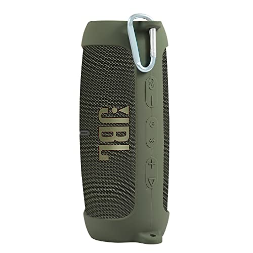Silicone Cover Case for Bluetooth Speaker with Carabiner Y910