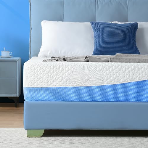 King Size 10 Inch Gel Memory Foam Mattress, Medium Firm D17740