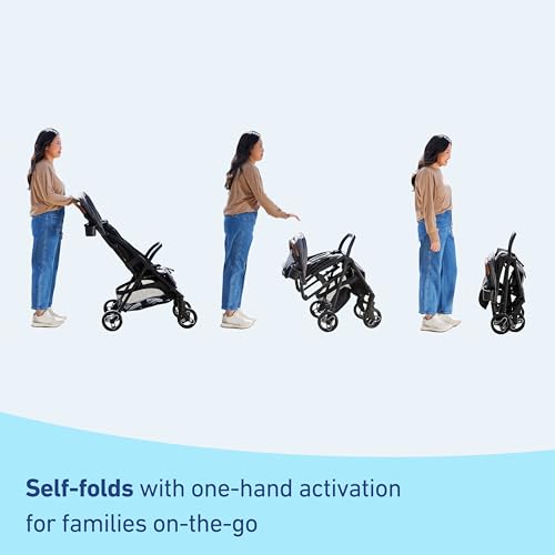 Compact Travel Stroller with Infant Car Seat B2847