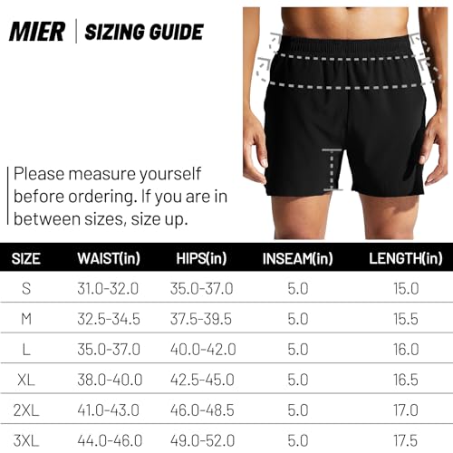 Men's 5 Inch Running Shorts with Pockets Quick Dry Lightweight E691803