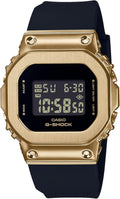 Casio GM-S5600GB-1JF [G-Shock Compact Size Metal Covered Series Black x Gold Model] Watch Shipped from Japan Aug 2022 Model