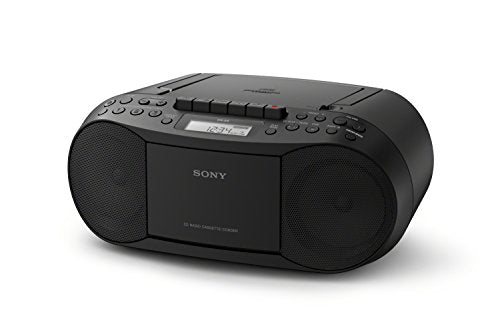 CD and Tape Boombox with Radio - Black V848