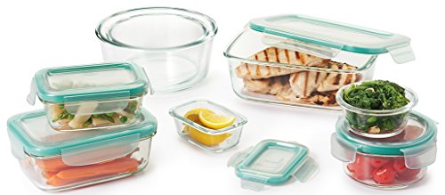 2 Cup Glass Round Food Storage Container G526