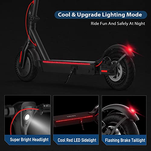 Electric Scooter for Adults, 500W Motor, 19 MPH, 25 Miles Range, Folding Commuter W68468