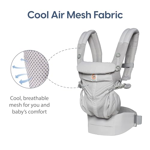 Baby Carrier with Lumbar Support & Cool Air Mesh for Newborn to Toddler W99274
