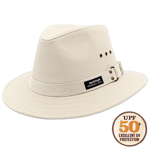 Men's Canvas Safari Sun Hat with UPF 50+ Protection M57977