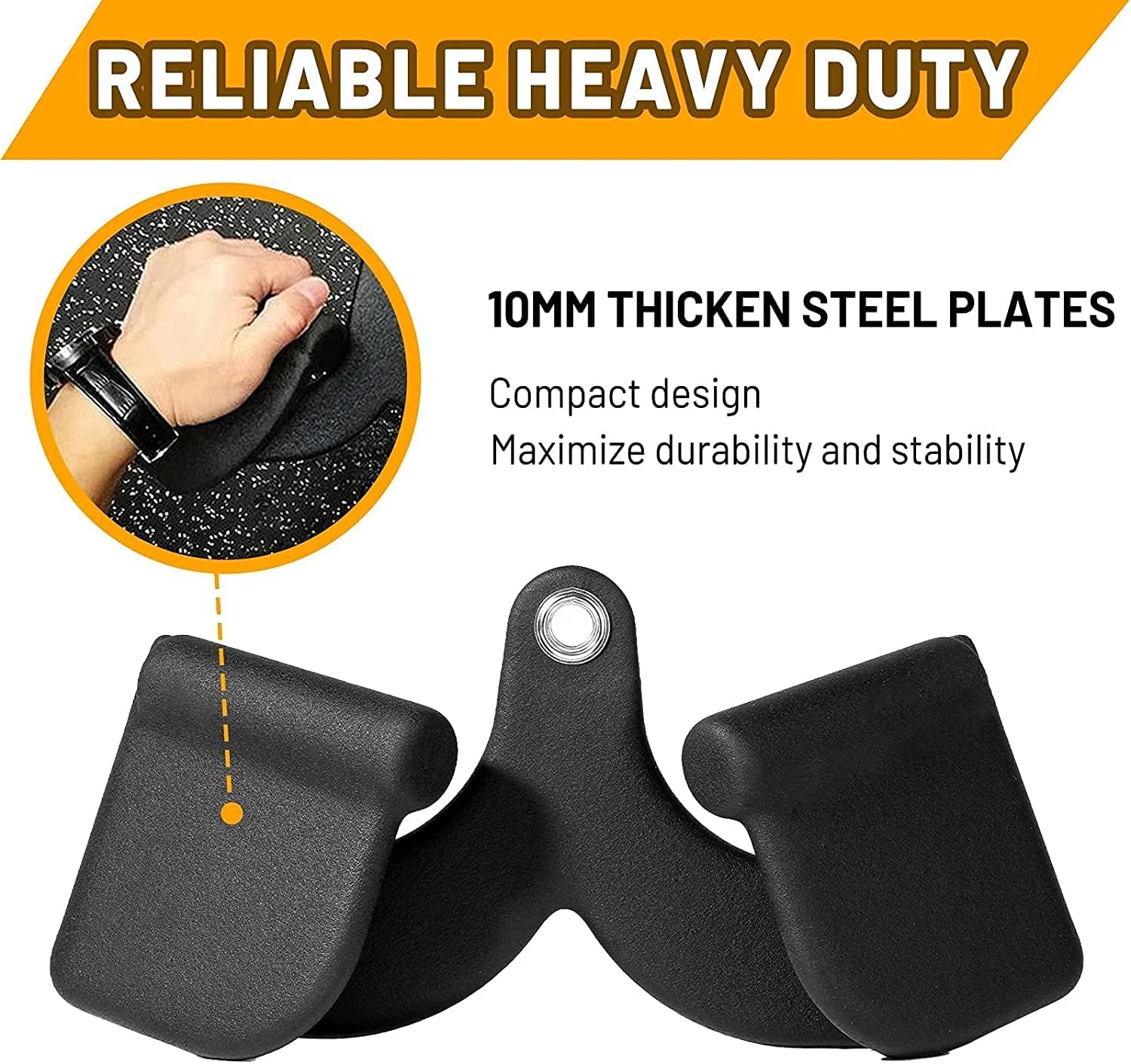 Double D Handle Cable Attachments for Tricep Pull Down and Row J683